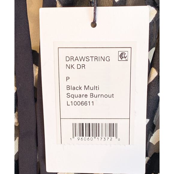 Theory NWT Confetti Print Long Sleeve Silk Blend Dress - Picture 10 of 10